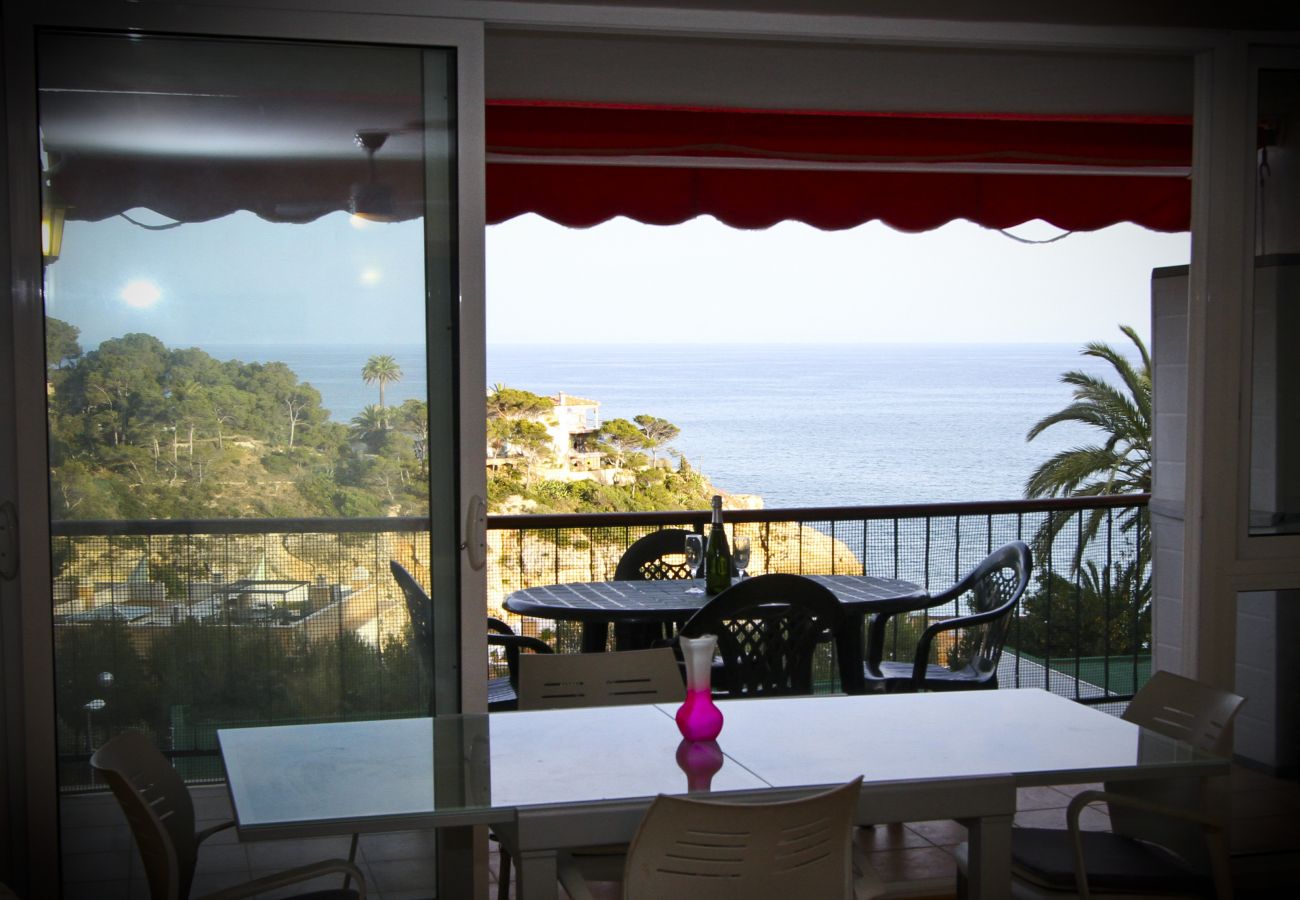 Alquiler apartamento vistas Cala Crancs Salou. Vistas MORISCAS