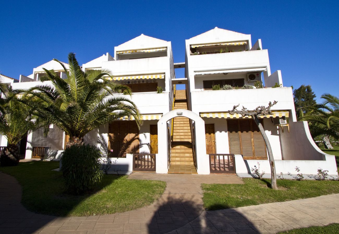 Apartamento vacaciones en La Pineda Tarragona. Fachada P.PRIMA 2