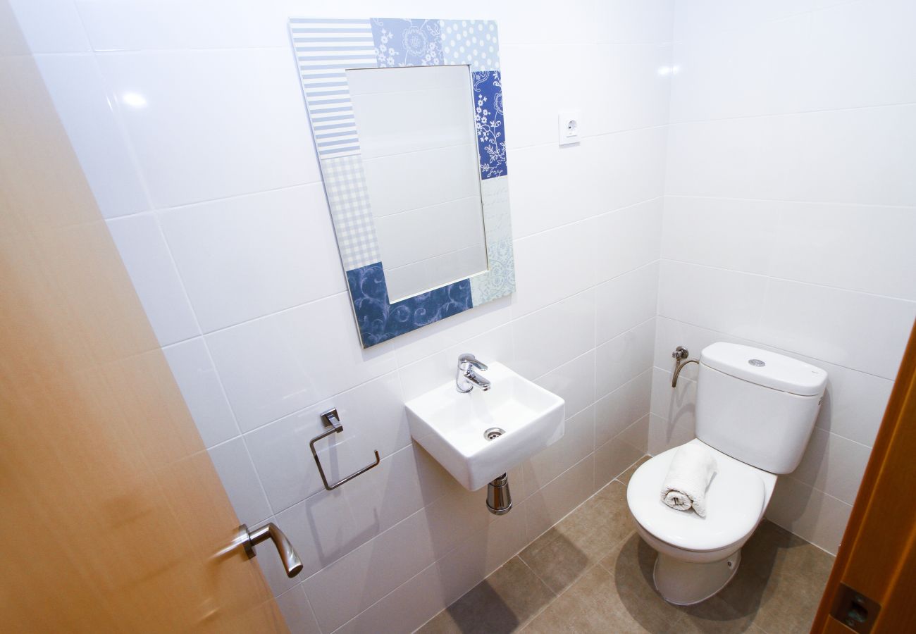 Apartamento de vacaciones en playa Salou. Wc ONDINA